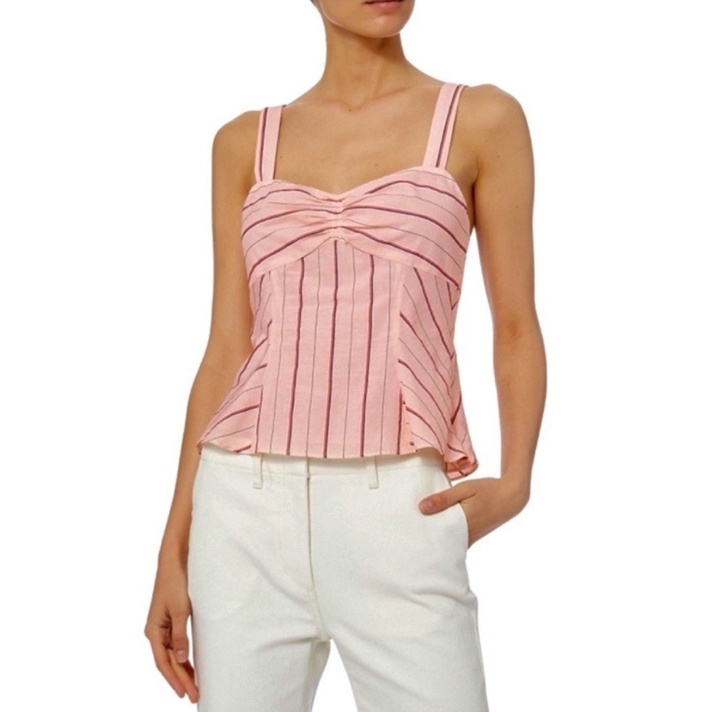 Intermix Suri Stripe Sleeveless Top.